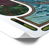  Beer Art Nouveau Alphonse Mucha Poster (Hoek)