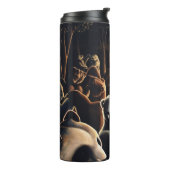 Beer Art Tumblers Dansen Beer Drinkware Party Thermosbeker (Gedraaid links)