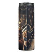 Beer Art Tumblers Dansen Beer Drinkware Party Thermosbeker (Achterkant)