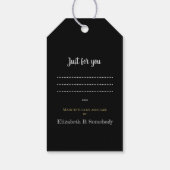 Beer Artists Design - Handgemaakt Naaien Cadeaulabel (Achterkant)