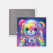 Beer astronaut ontwerp - magneet (Voorkant / Achterkant)