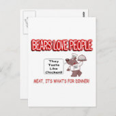 Beer Aware Humor Briefkaart (Voorkant / Achterkant)