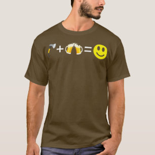 Beer Ax Throwing Happy Face Hatcher Lovers Gift d T-shirt