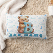 Beer & B – Lumbar Kussen voor Baby Boy (Deken)