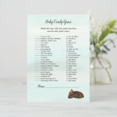 Beer Baby Kaart (Staand voorkant)