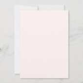 Beer Baby roze Shower Schattig bedankt  (Achterkant)