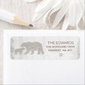 Beer Baby shower Adresetiketten Avontuurlijke douc Etiket (Insitu)