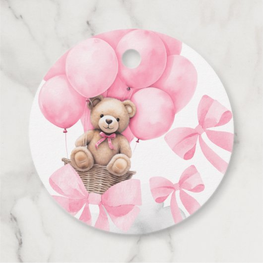 Beer Baby shower Bedankjes Labels (Achterkant)