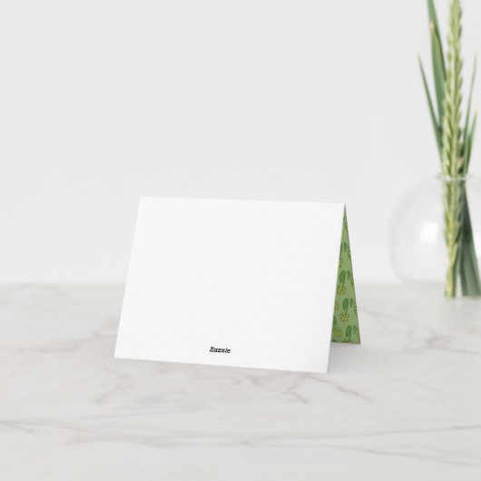 Beer Baby shower Bedankkaart (Achterkant)