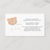 Beer Baby shower boeken voor Baby Kaart Plaatskaartje (Voorkant)