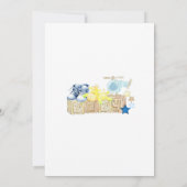 Beer Baby shower Boy Kaart (Achterkant)