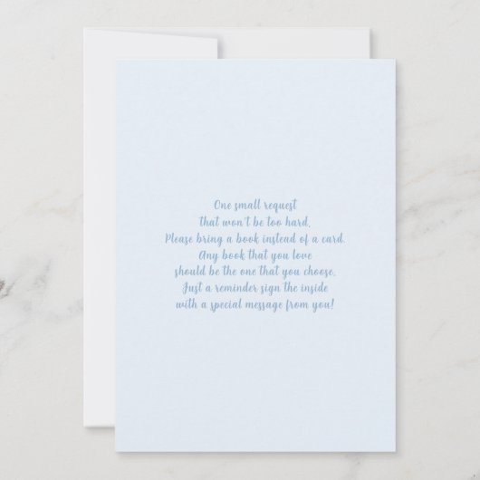 Beer Baby shower Boy Uitnodiging (Achterkant)