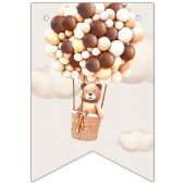 Beer Baby shower Buntin-vlaggen Vlaggetjes (Eerste vlag)