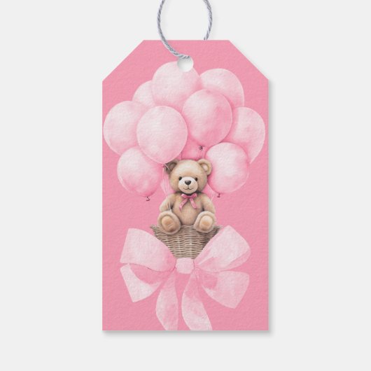 Beer Baby shower Cadeaulabel (Achterkant)