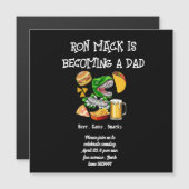 Beer baby shower Dadchelor party Invitation Postca (Voorkant / Achterkant)