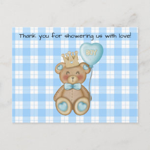 Beer Baby Shower Dank Je Kaart