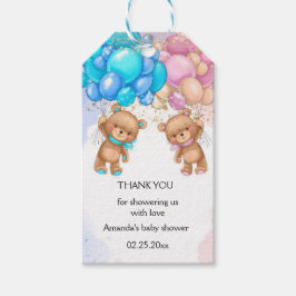 Beer Baby shower Dank u Cadeau Labels Cadeaulabel