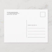 Beer Baby shower Eucalyptus Woodland Animal Uitnodiging Briefkaart (Achterkant)