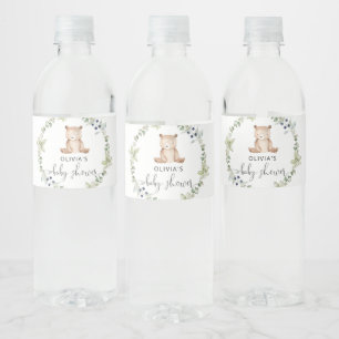 Beer baby shower flessenlabo waterfles etiket