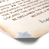 Beer baby shower fopspeen jacht spel teken poster (Hoek)