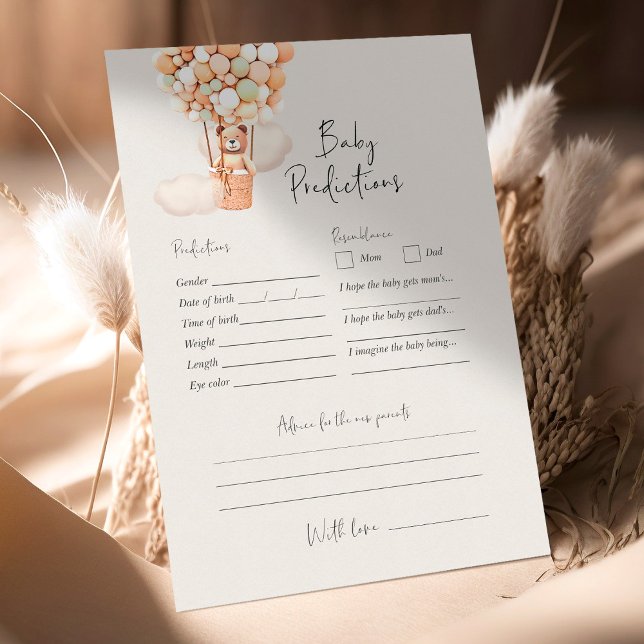 Beer Baby shower game - Baby voorspellingen (Creator heeft geüpload)