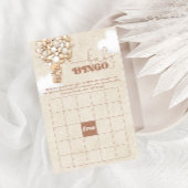 Beer Baby shower Game BINGO Flyer