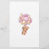 Beer Baby shower Game Hoe goed ken je papa? (Achterkant)