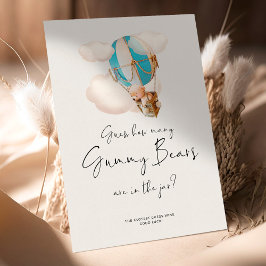 Beer Baby shower Game - Hoeveel gigantische Beren?