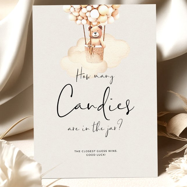 Beer Baby shower Game Hoeveel Snoepjes (Creator heeft geüpload)