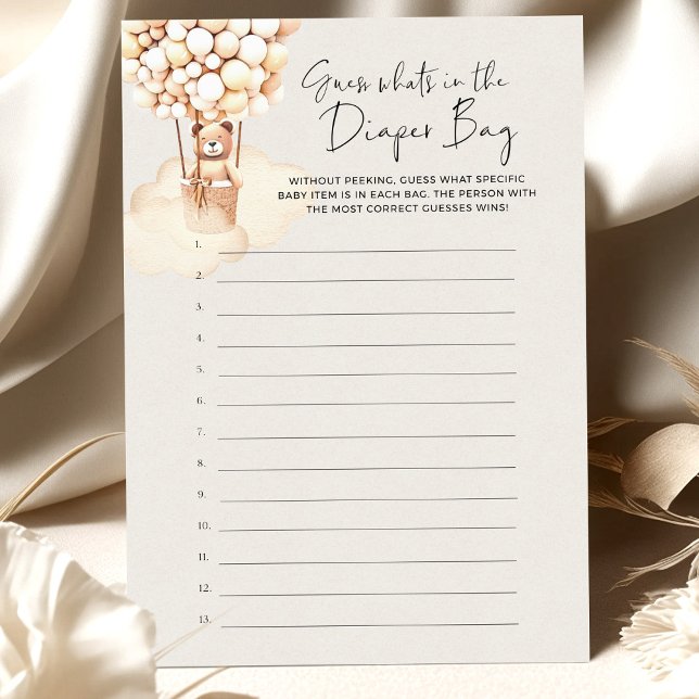 Beer Baby shower Game raad minder papier (Creator heeft geüpload)