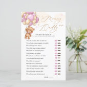 Beer Baby shower Game raadt wie mama of papa is (Staand voorkant)