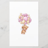 Beer Baby shower Game raadt wie mama of papa is (Achterkant)