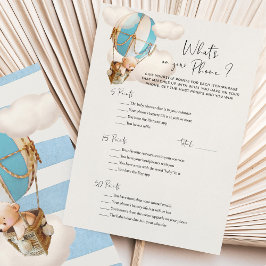 Beer Baby shower Game - Wat staat er op je telefoo