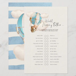 Beer Baby shower Game - Zou mama eerder zijn?