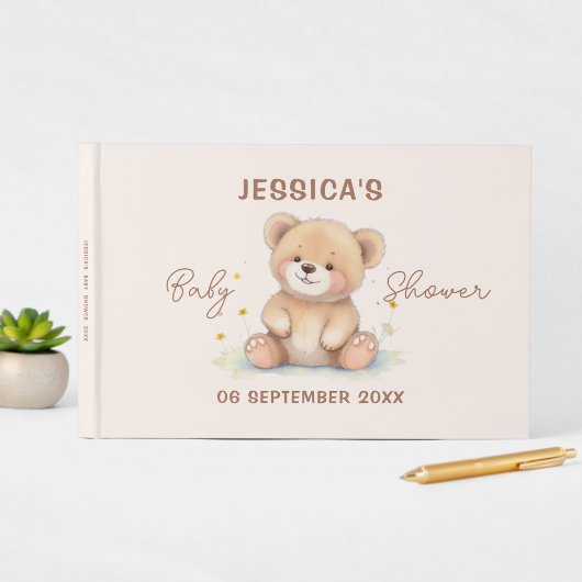 Beer Baby shower Gastenboek | Gastenboek tekenen