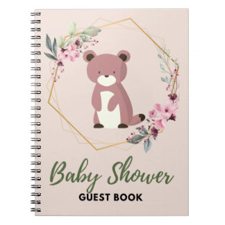 Beer Baby shower Guest Book Notitieboek