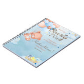 Beer Baby Shower Jongen Notitieboek (Linkerzijde)