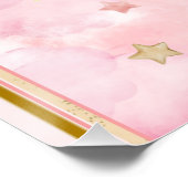 Beer Baby Shower Meisje Perfect Poster (Hoek)