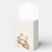 Beer Baby shower omhoog knuffelen Bedankdoosjes (Geopend)