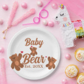 Beer Baby shower - Schattigee Classy Zwangerschaps Papieren Bordje (Feest)