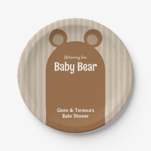 Beer Baby shower - Schattigee Classy Zwangerschaps Papieren Bordje (Voorkant)