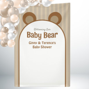 Beer Baby shower - Schattigee Classy Zwangerschaps Spandoek