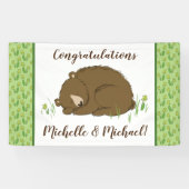 Beer Baby shower Spandoek (Horizontaal)