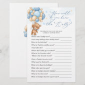 Beer Baby Shower Spel Hoe Goed Ken Je Papa (Voorkant / Achterkant)