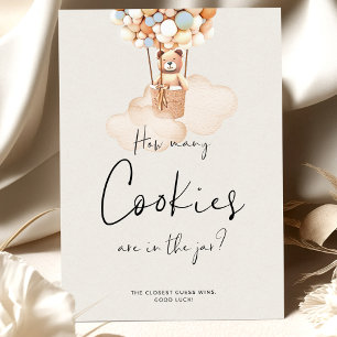 Beer Baby Shower Spel - Hoeveel Koekjes?