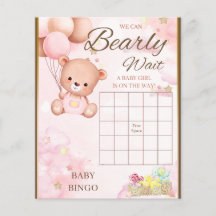 Beer Baby shower spel voor meisjes