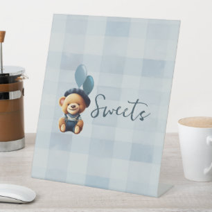 Beer Baby shower tafelblad voetstuk teken Reclamebord Met Voetstuk