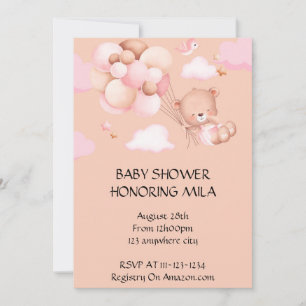BEER BABY SHOWER UITNODIGING