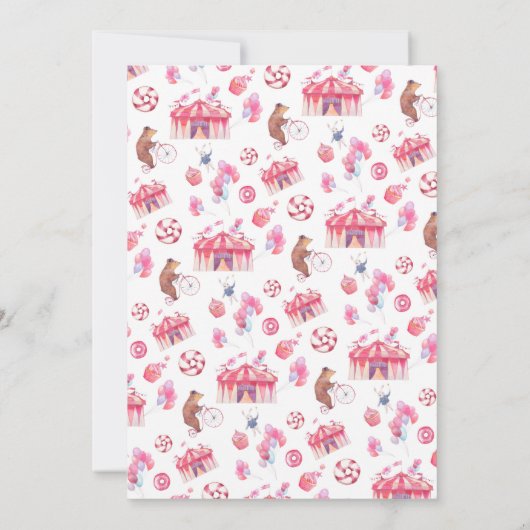 Beer Baby shower Uitnodiging (Achterkant)