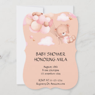BEER BABY SHOWER UITNODIGING